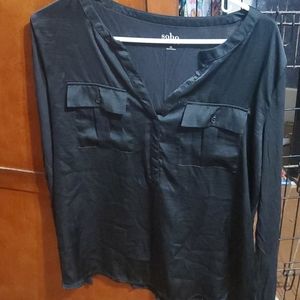 New York and Co black blouse